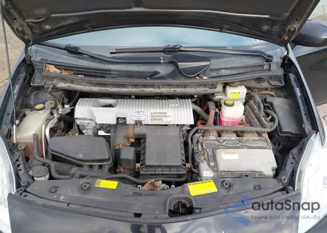 2011 Toyota Prius Three from USA, damaged, VIN JTDKN3DU6B0252945